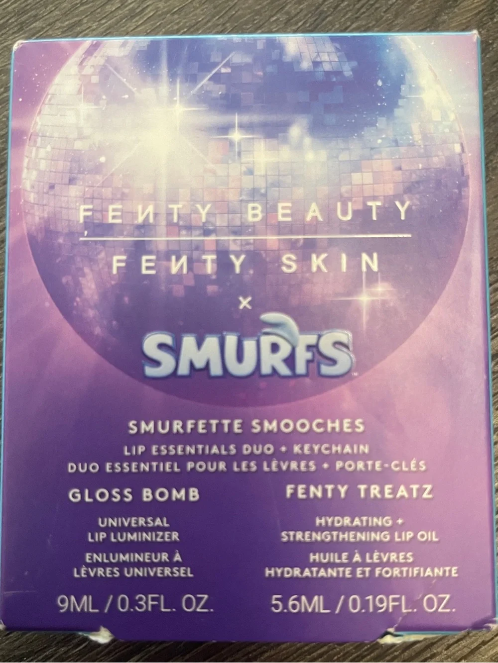 Fenty Beauty x Smurfs Gloss Bomb Lip Gloss Smurfette Effect Smurfberry